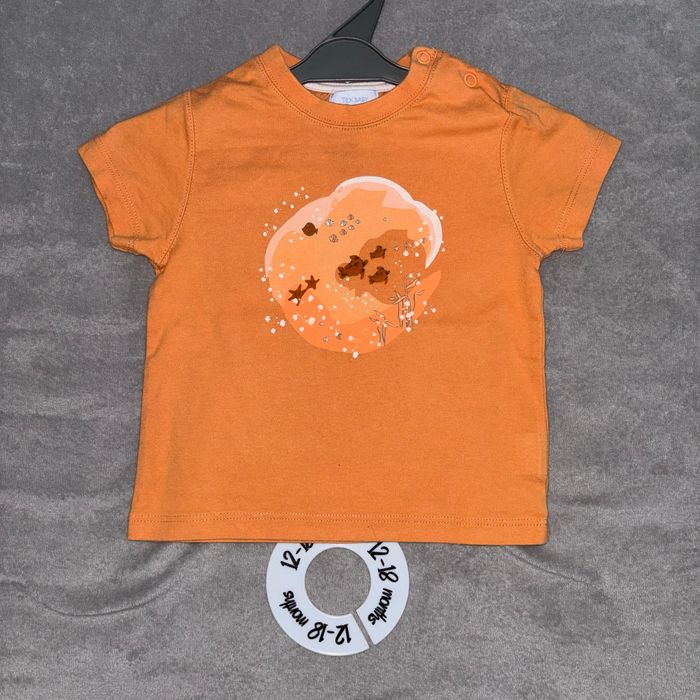 Lot tee shirt bébé fille 12 mois - photo numéro 4