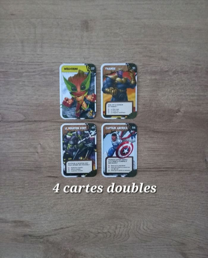 Cartes " Marvel 2024 " 21 + 4. - photo numéro 3