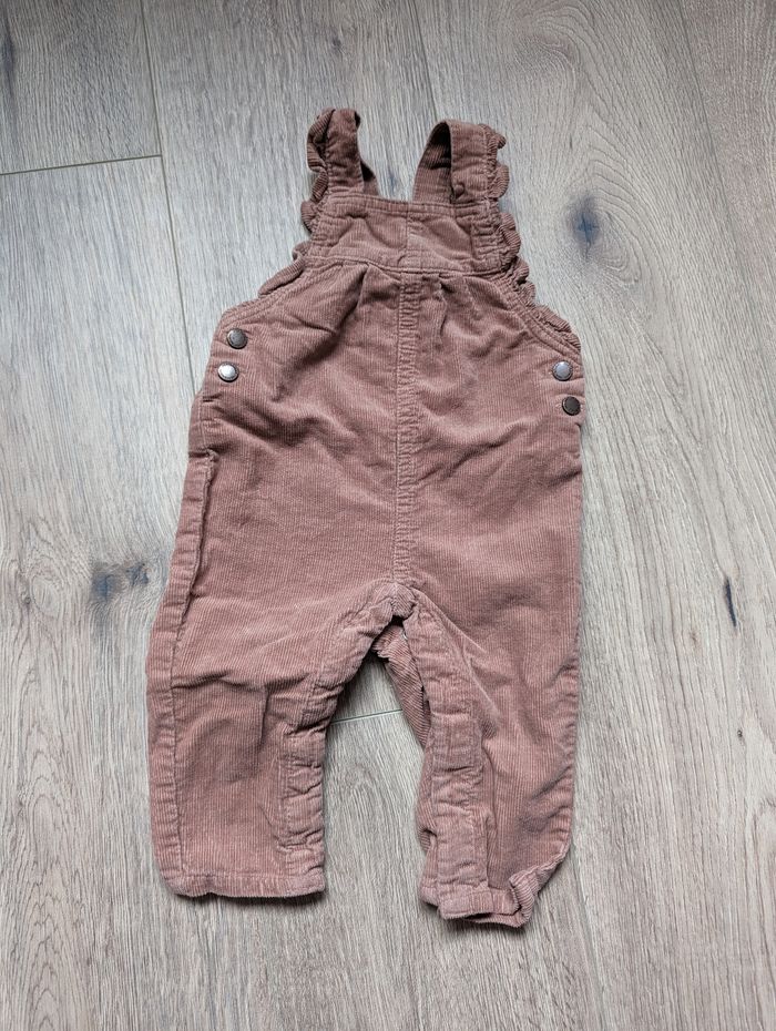 Salopette en velours