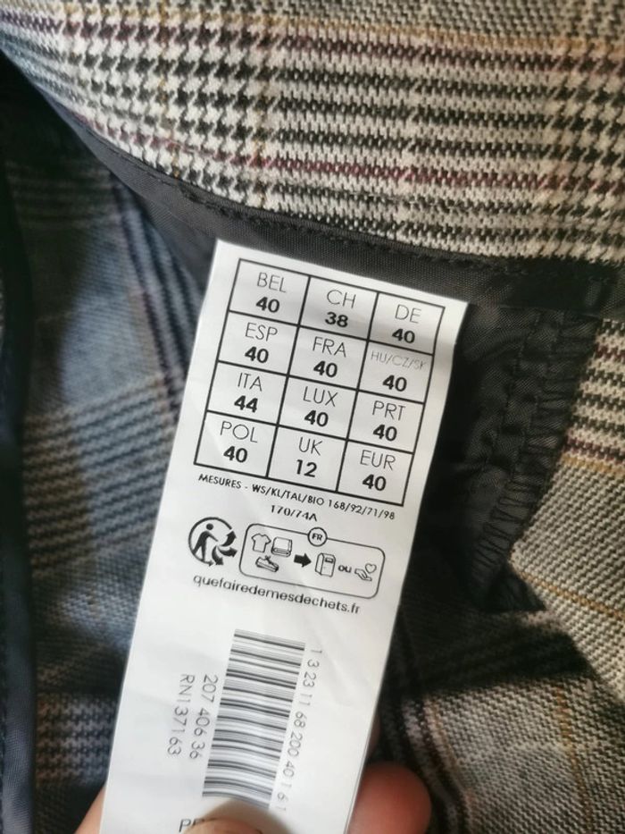 Pantalon à carreaux Promod - photo numéro 4