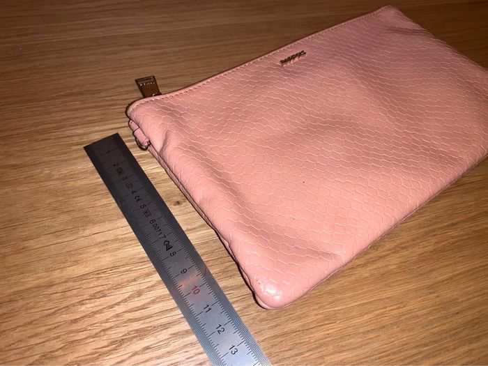 Porte-monnaie/ pochette simili cuir rose femme Stradivarius - photo numéro 12