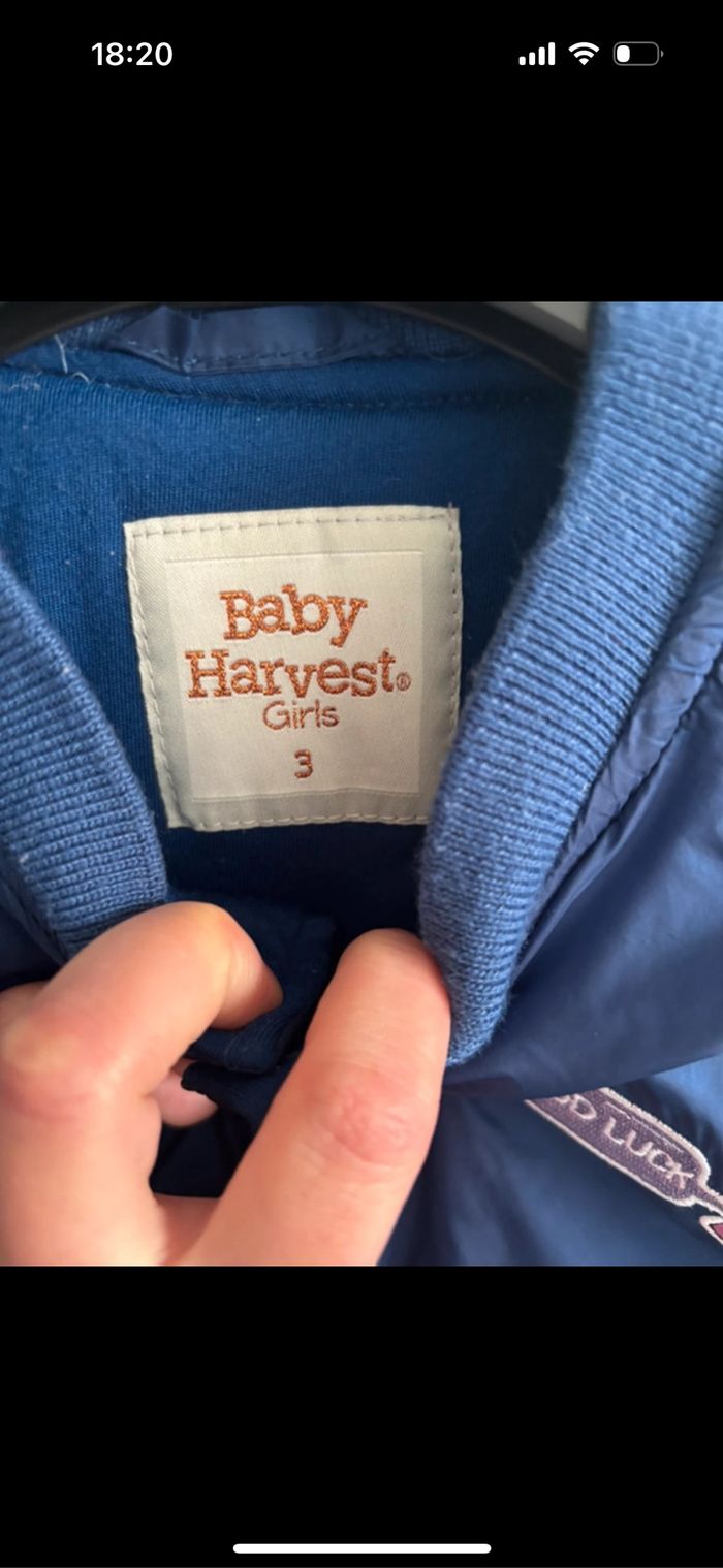 Blouson Baby Harvest Girls taille 3 ans - photo numéro 3