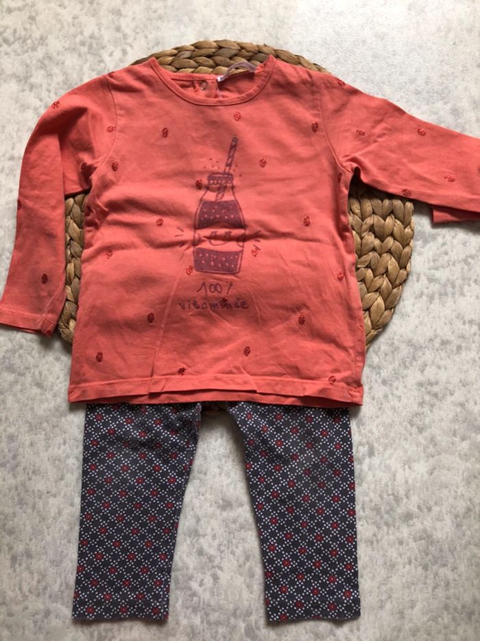 Ensemble fille Gémo 18 mois