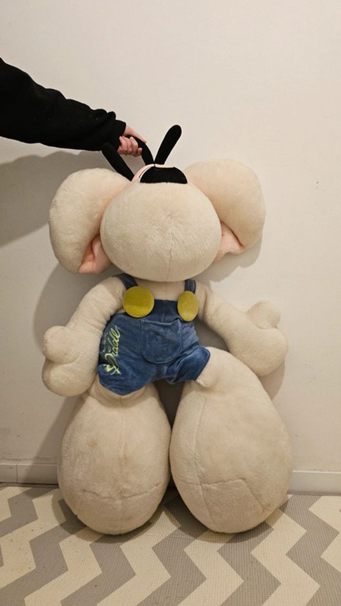 Tres grande peluche xxl diddl 1m - photo numéro 2
