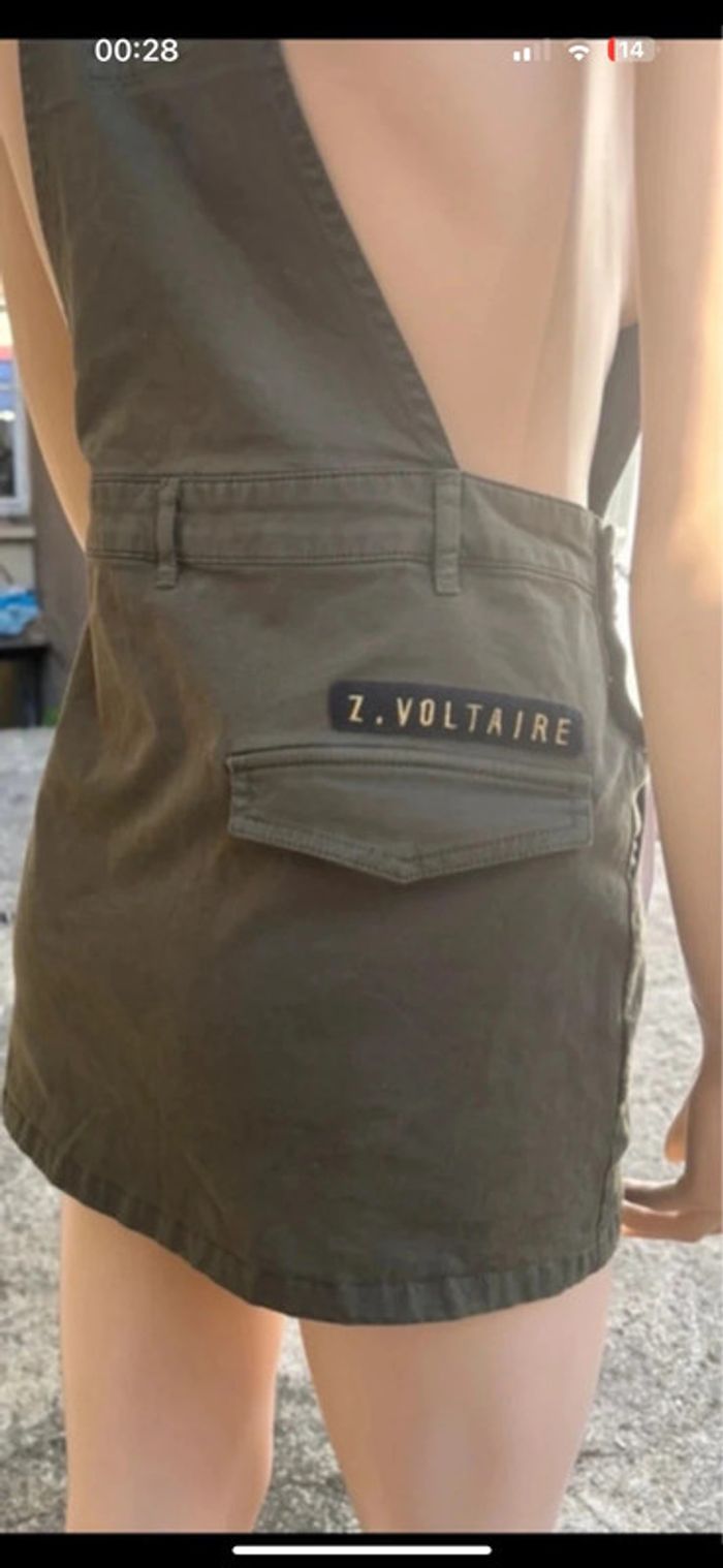 Robe salopette Zadig & Voltaire – Kaki – Taille XS – Neuve avec étiquette - photo numéro 15