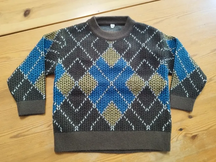 Pull losanges