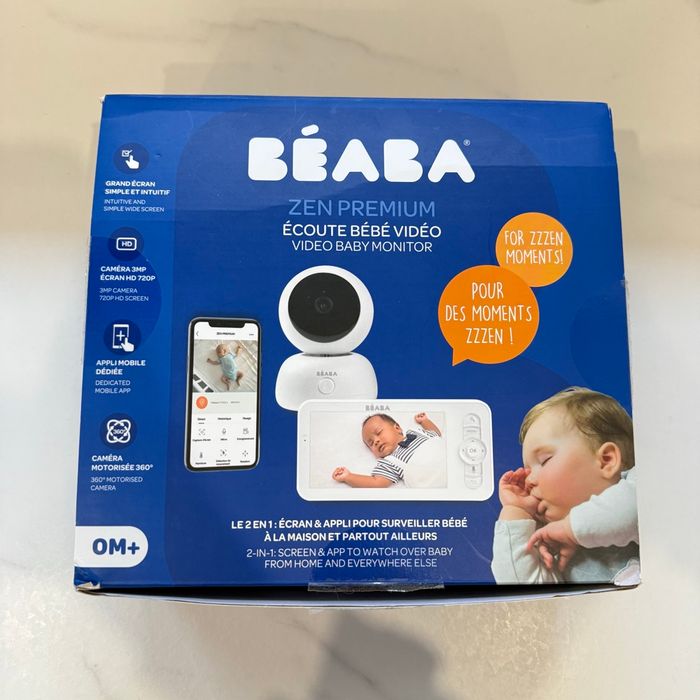 BÉABA Babyphone écoute-bébé caméra Vidéo Zen Premium V2. - photo numéro 2