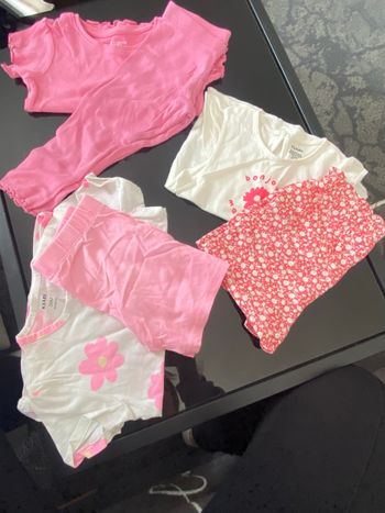 Lot ensemble bébé fille très bon état kiabi