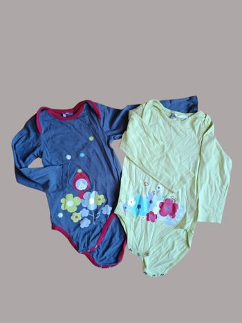 Lot 2 bodies fille 