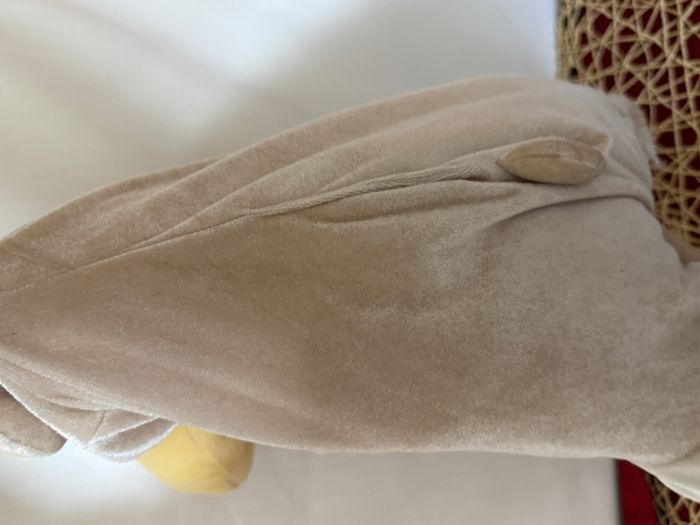 hippopotame super toys simba vintage peluche hippopotame beige model 50 cm rare doudou animal idem r - photo numéro 3