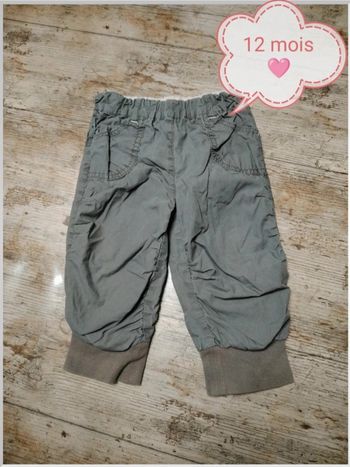 Joli pantalon cargo fille 12 mois