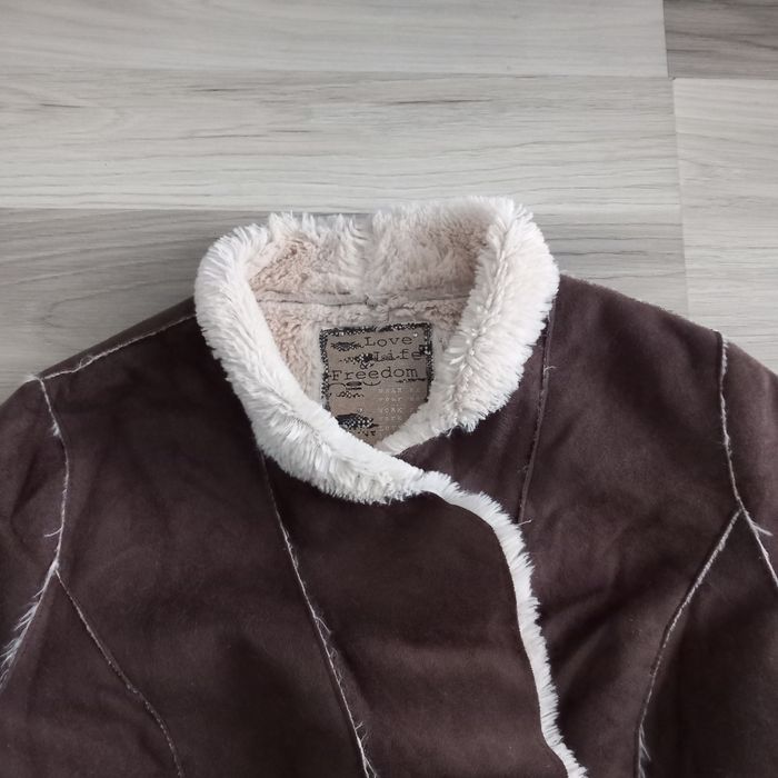 Manteau femme marron NewLook taille S - photo numéro 2