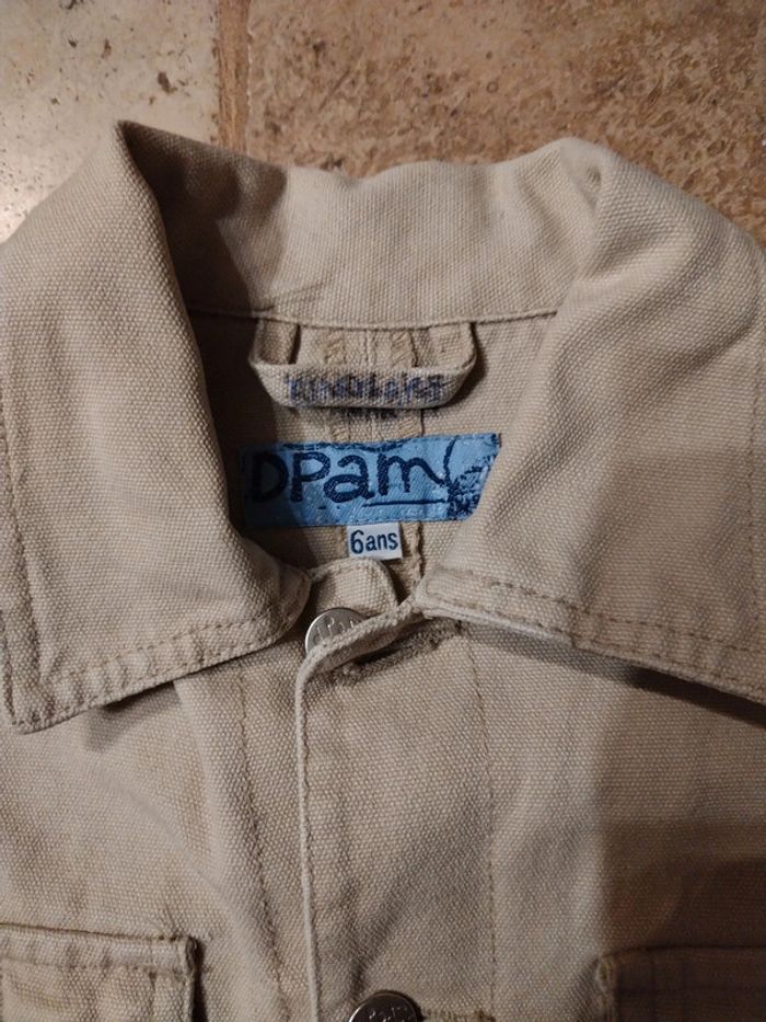 Blouson beige en 6 ans - photo numéro 2