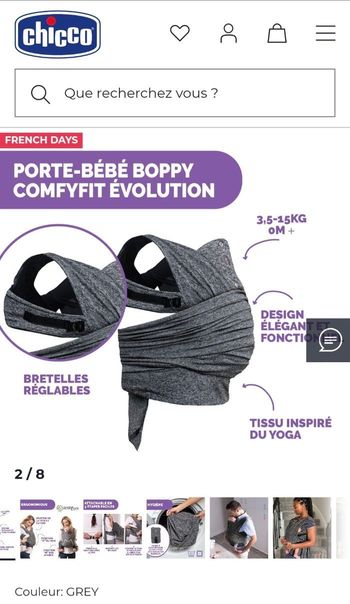 Porte-bébé/écharpe Comfyfit Évolution