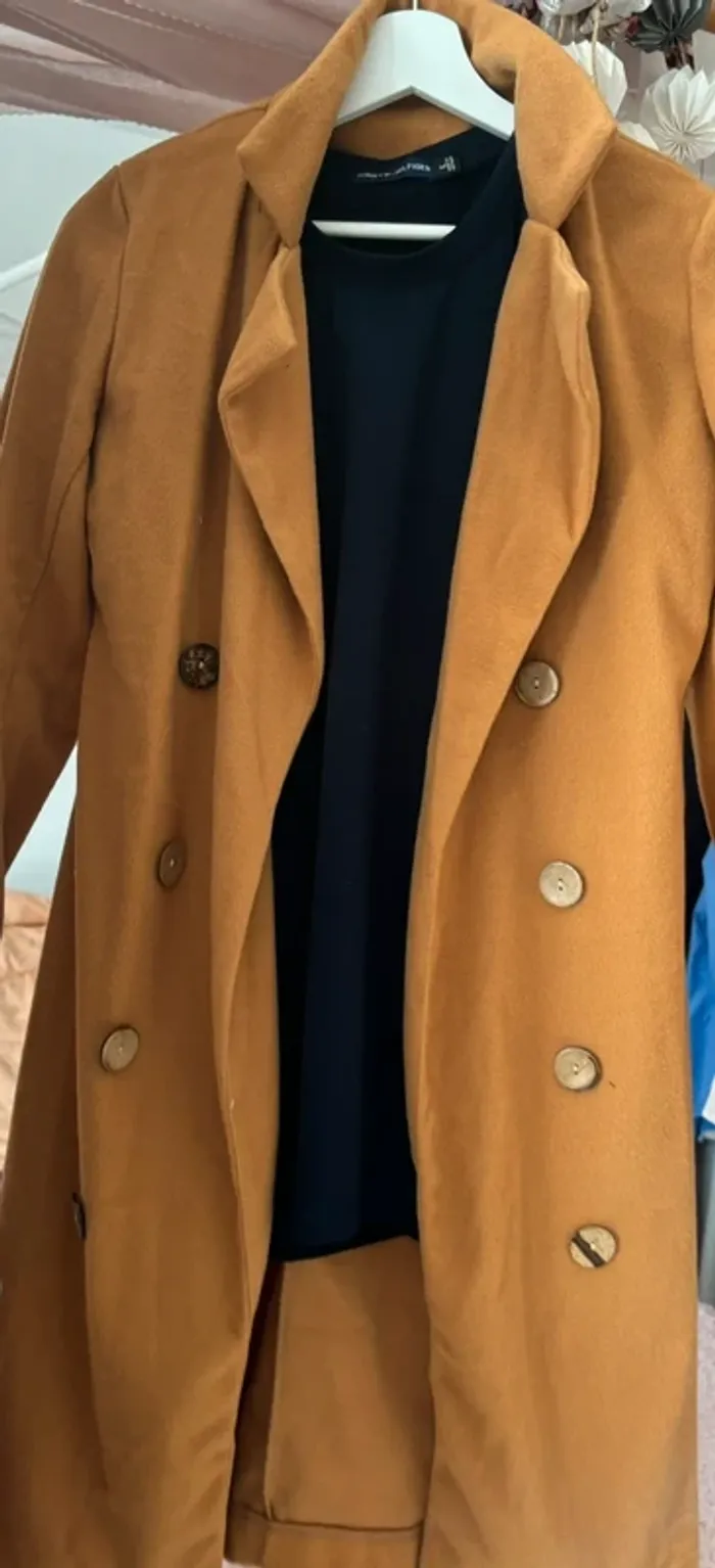 Veste légère couleur camel