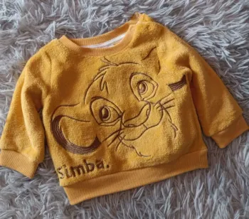 Magnifique pull simba tout doux 🐯