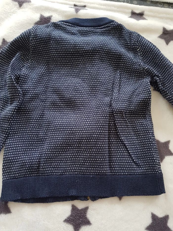 Lot de 2 gilets garçon 18 mois - photo numéro 7