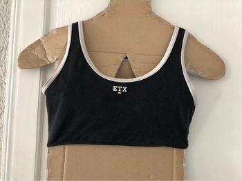 BB- Brassière noire vintage T38/40 extensible