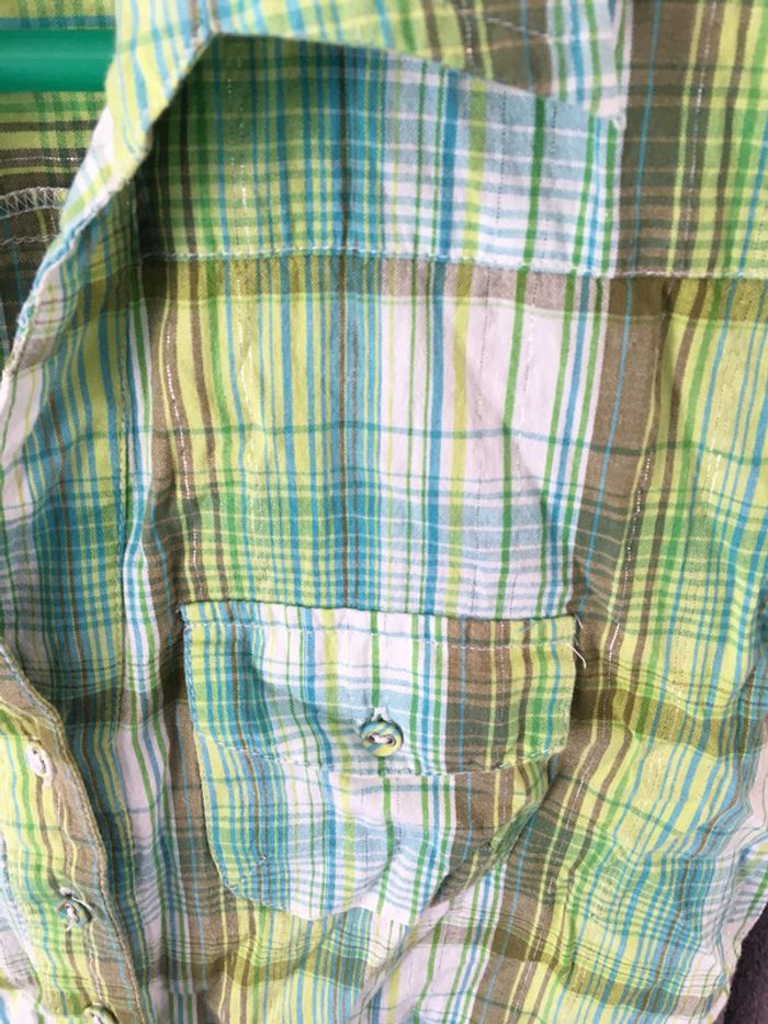 Chemise à boutons bras élastique - photo numéro 2