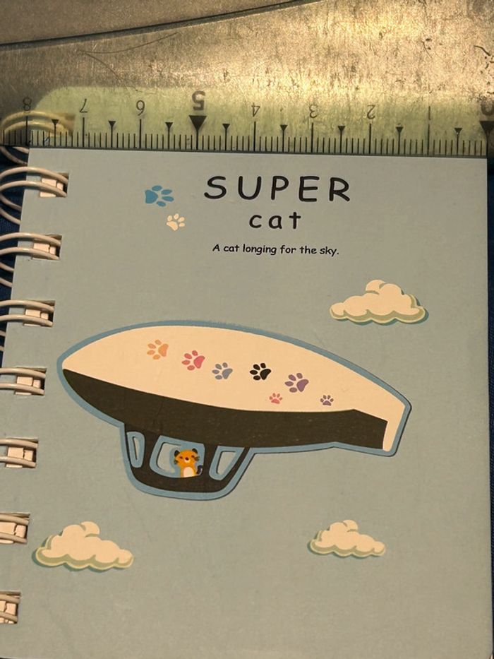 Mini carnet à spirales 10,5x8 cm - photo numéro 5