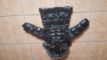 Manteau hiver fille 2 ans noir brillant Orchestra