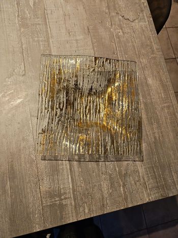 Plat doré