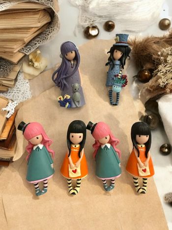 Lot 6 Figurines Gorjuss Comansi - 6cm environ