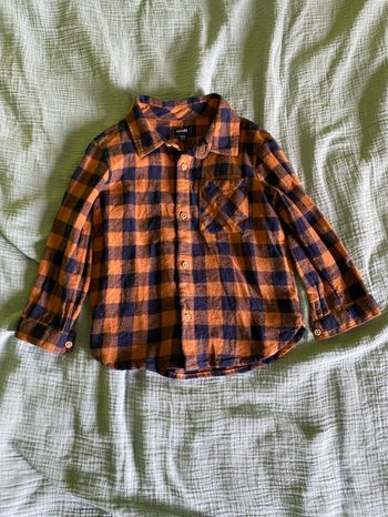 Chemise à carreaux garçon, taille 24 mois
