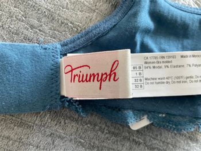 Soutien-gorge bleu Triumph neuf - photo numéro 8