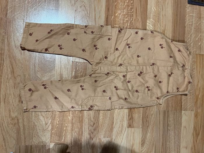 Salopette motif pomme taille 36 mois verbaudet - photo numéro 2