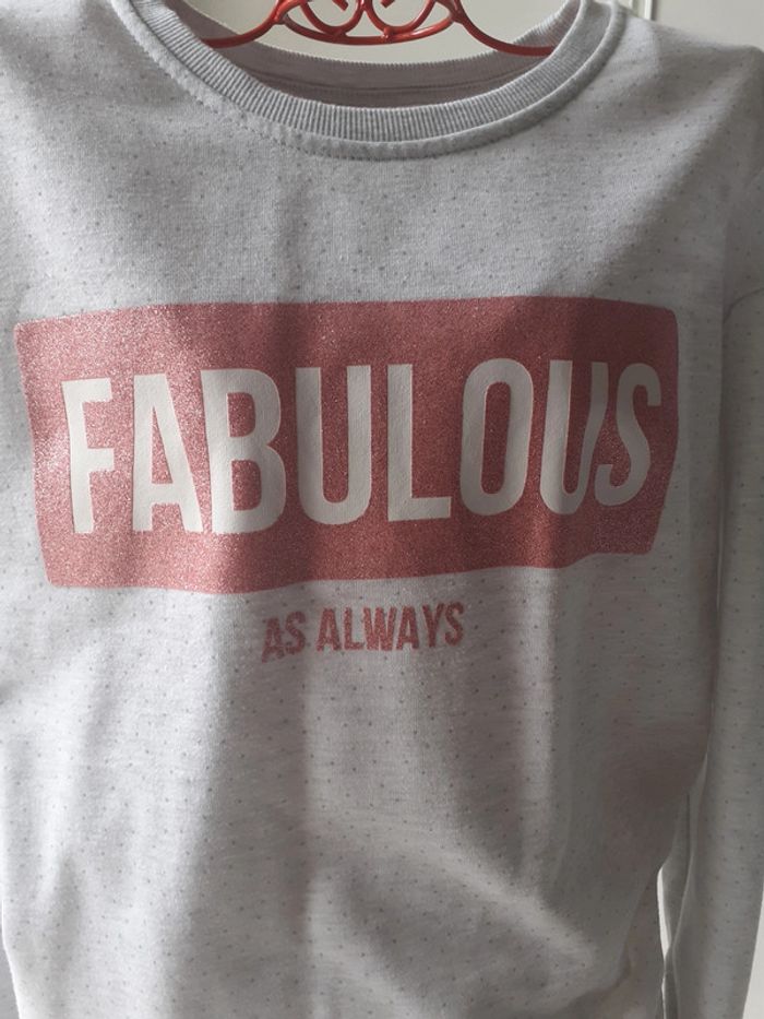 Sweat gris clair de la marque primark jamais porté - photo numéro 3