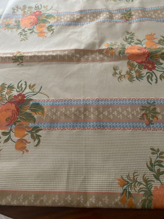 Tissu fleurs multicolores