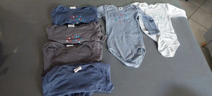 Lot de 6 body 24 mois