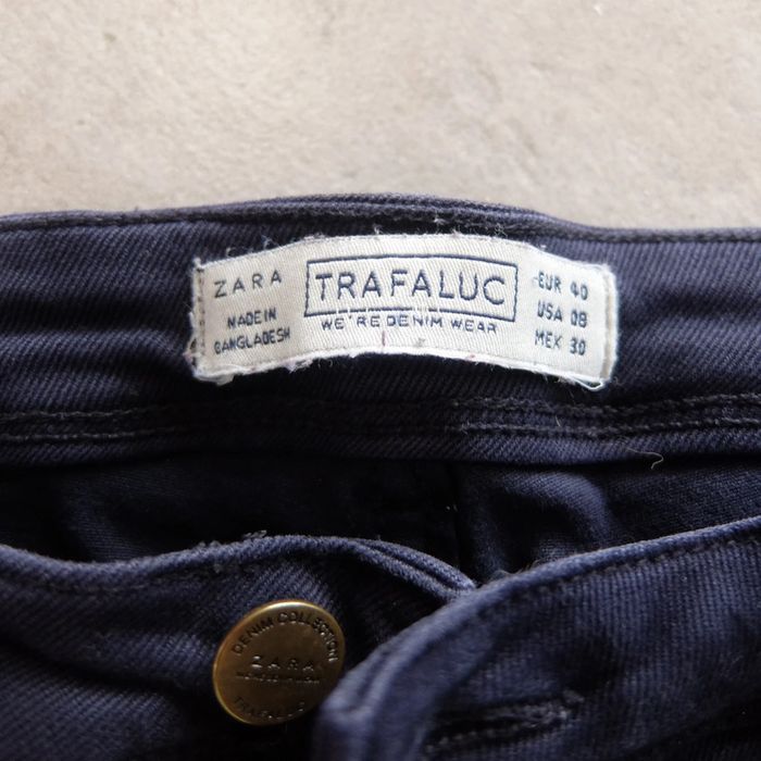 Jean bleu marine Zara - photo numéro 2