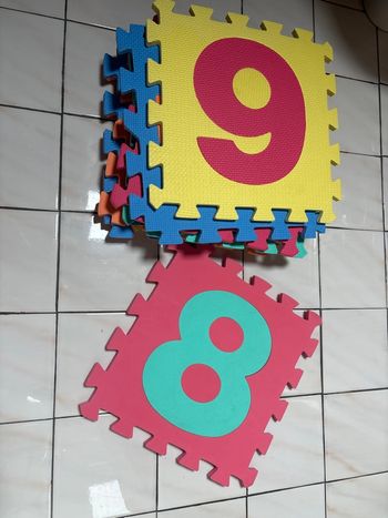 Lot de 10 tapis pour l’éveil 