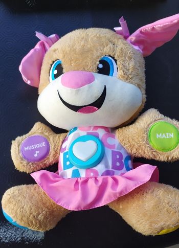 Peluche interactif Sis Fisher price