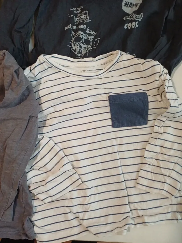 Lot de 6 T shirts ML - photo numéro 4