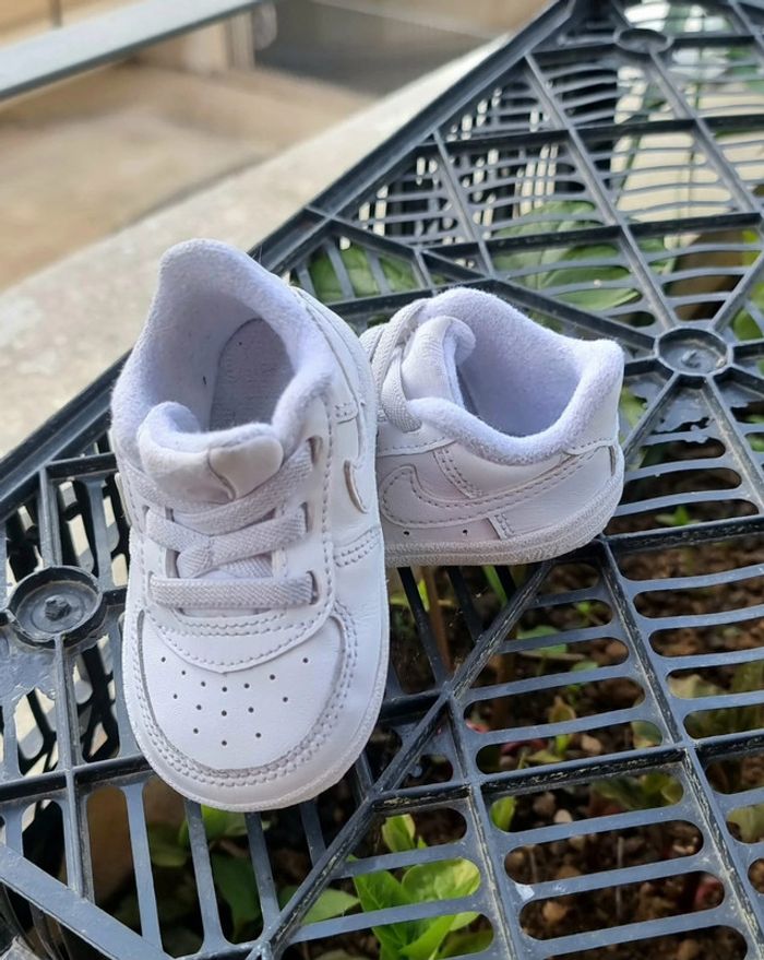 Nike force 1 crib bébé 18,5 - photo numéro 3