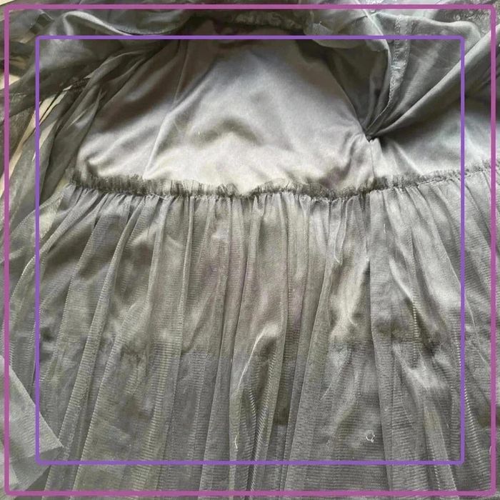 Robe avec sequins , Jennyfer, taille M voile et tissus - photo numéro 7