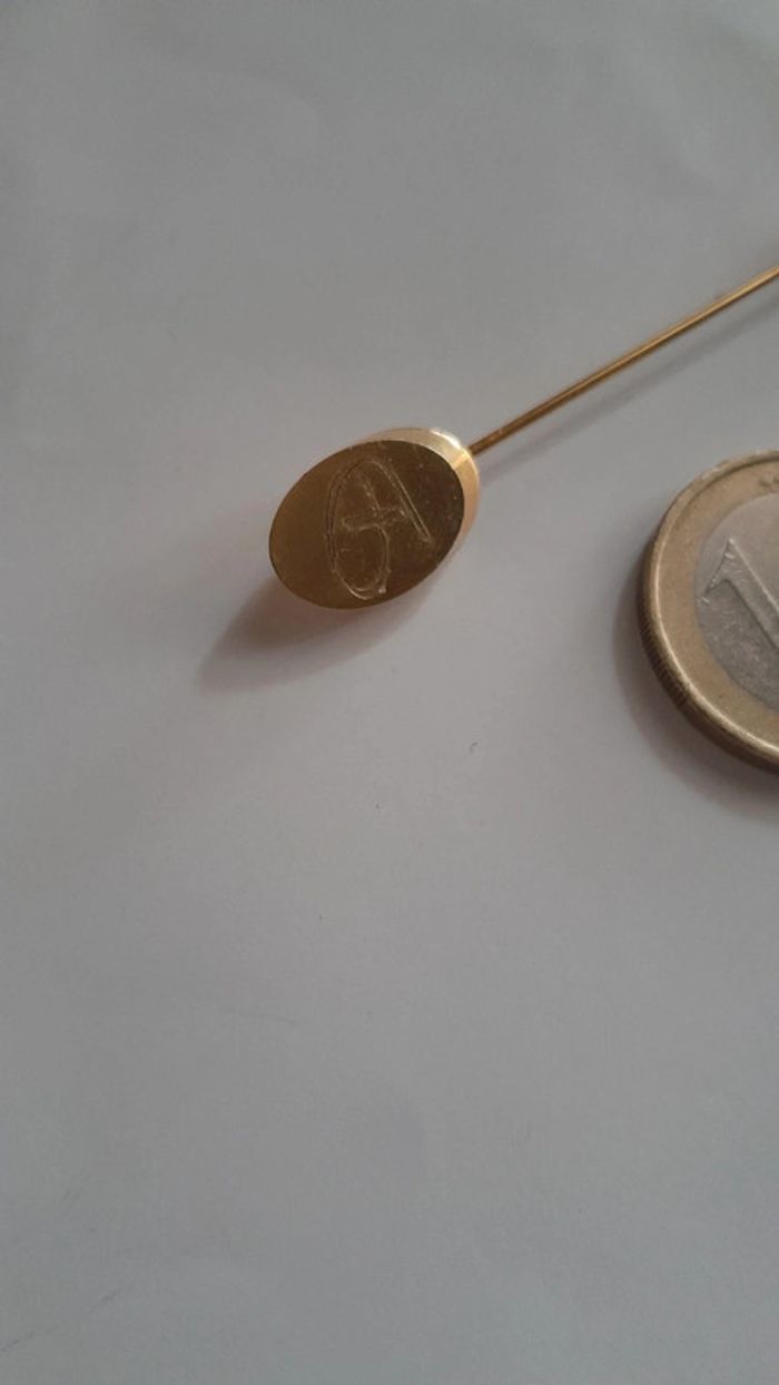 Magnifique epingle à chapeau vintage ancienne - photo numéro 2