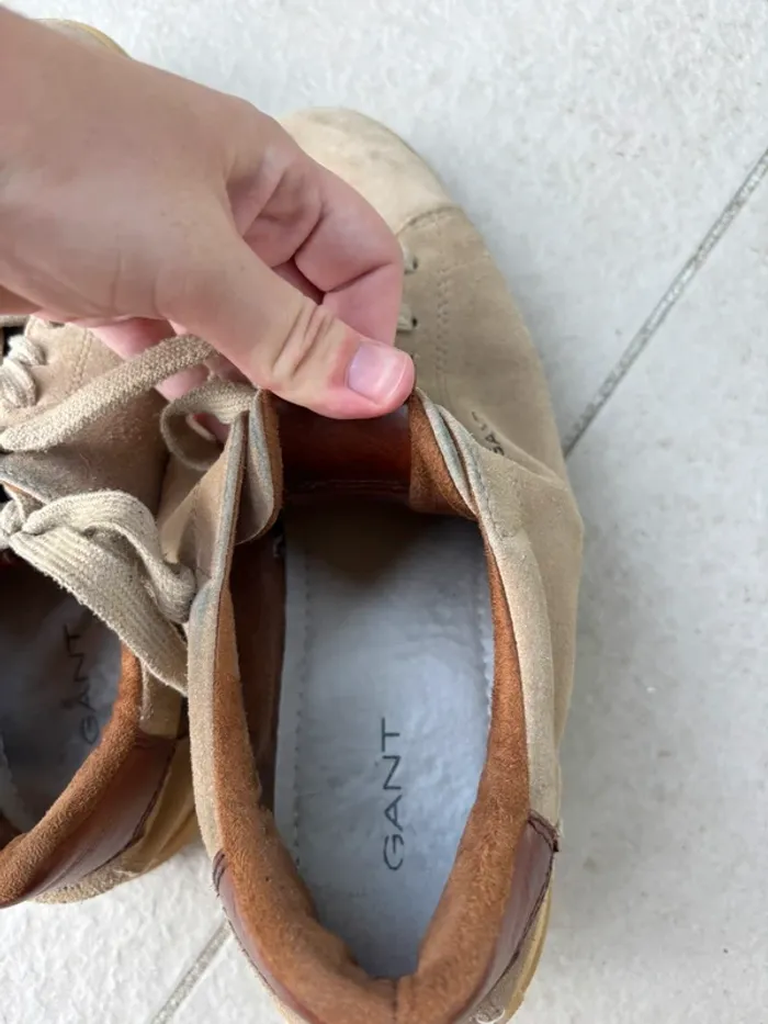 Baskets marron/beige Gant taille 43 - photo numéro 9