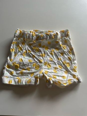 Short fille taille 18mois