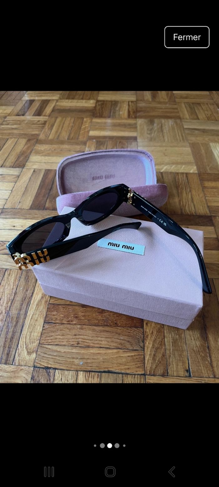 Lunette miu miu - photo numéro 7