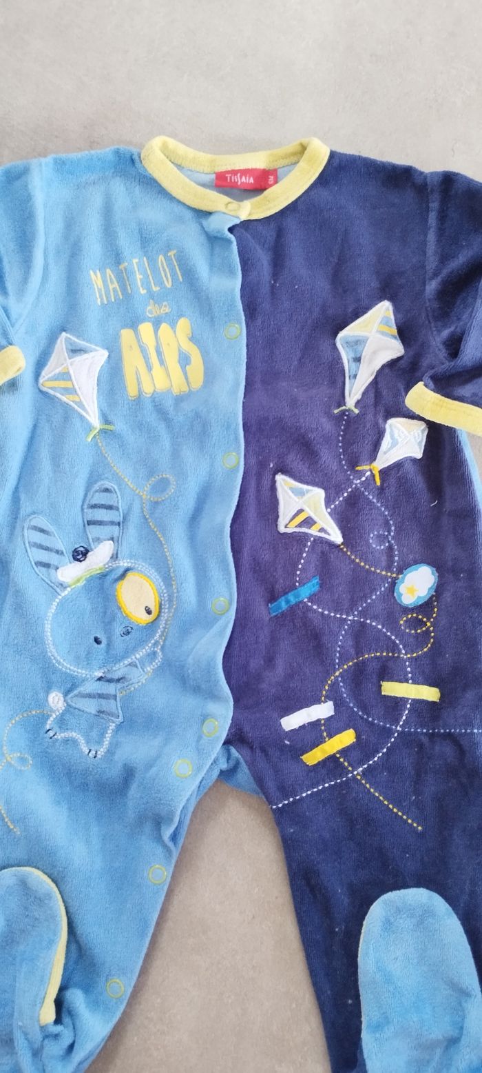 Pyjama garçon 6 mois tissaia - photo numéro 2