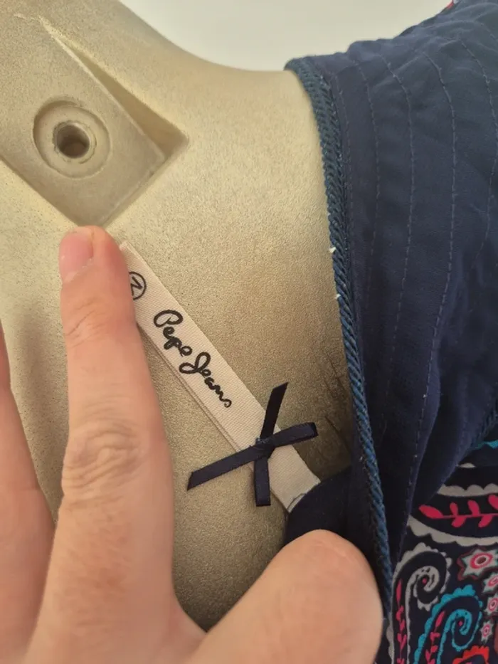 Robe pépé jeans taille m - photo numéro 5