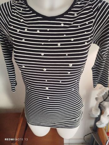 #kytieSfemme. Tee-shirt manches 3/4 taille S