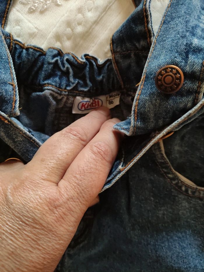Combishort jean 24 mois kiabi - photo numéro 2