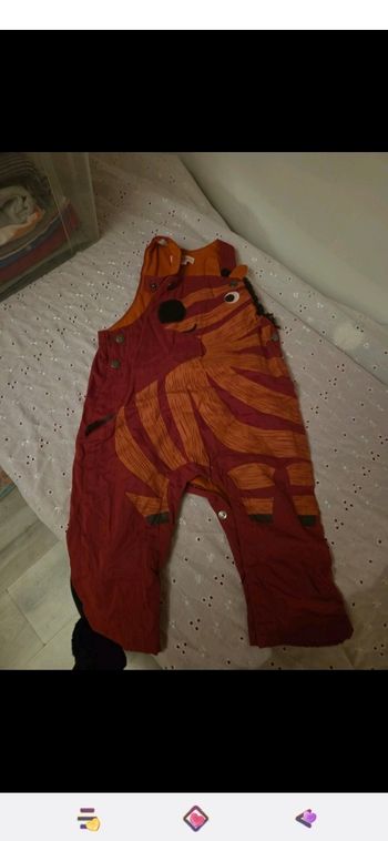 Salopette  garçon 9 mois