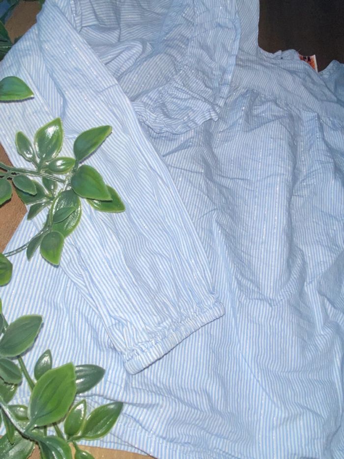 Blouse fluide tape à l’œil 8 ans - photo numéro 3