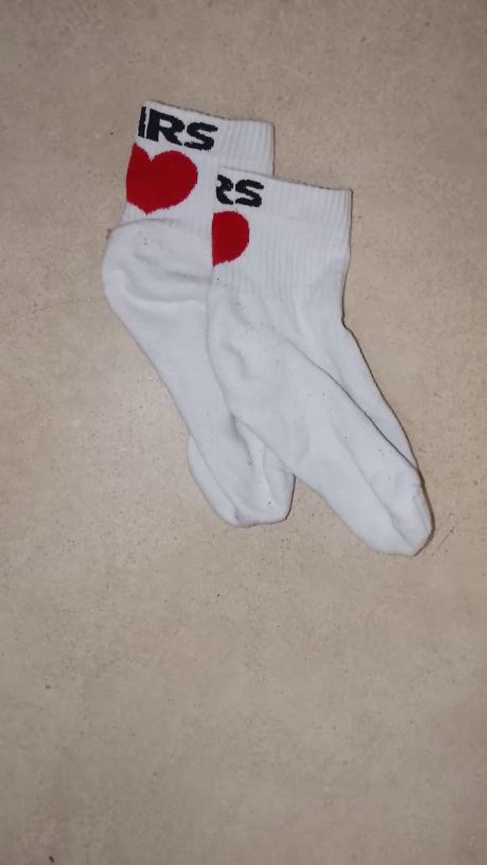 Chaussettes blanches Calzedonia – Taille 35-38 - bon état - photo numéro 2